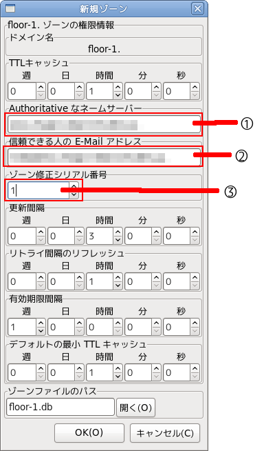 BIND ZONE 設定その4