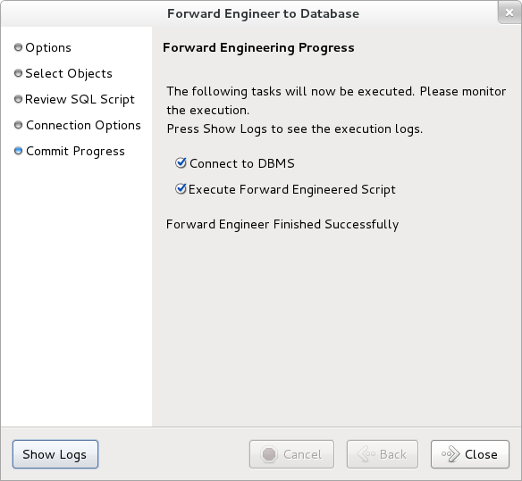 MySQL Workbench Forward 成功